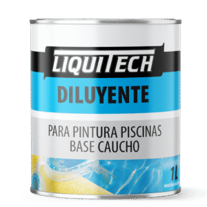 Diluyente para pintura de piscinas base caucho