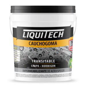 Cauchogoma impermeabilizante de alto espesor