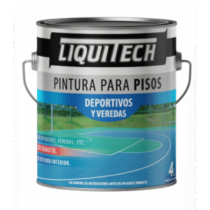Pintura para pisos deportivos y veredas