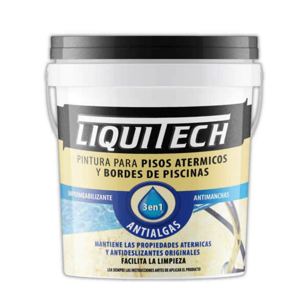 Pintura para pisos y bordes atérmicos de piscinas Liquitech