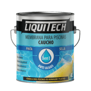 Membrana para piscinas Caucho base solvente